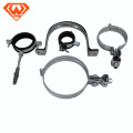 carbon steel pipe clamps square clamps